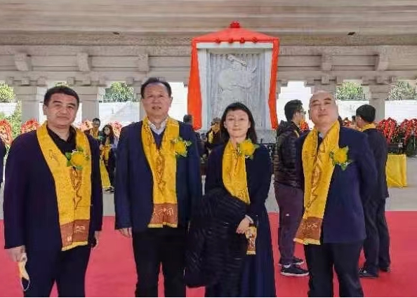 我会理事参加清明节祭奠黄帝典礼(图4)