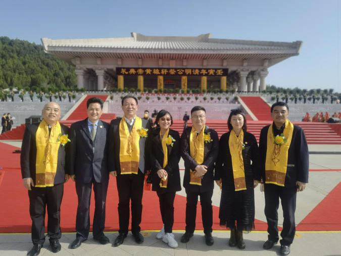 我会理事参加清明节祭奠黄帝典礼(图3)